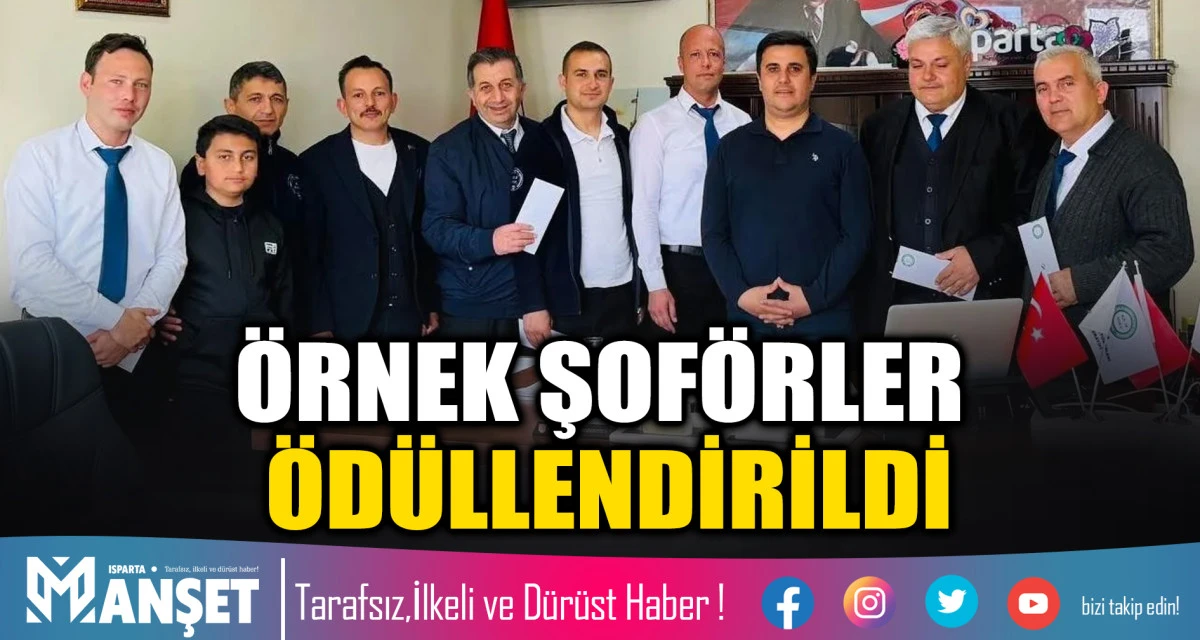 Halk Otob&uuml;s&uuml; Şof&ouml;rlerine Anlamlı &Ouml;d&uuml;l