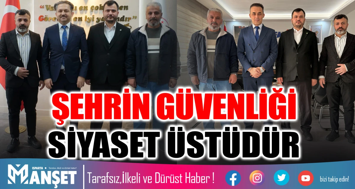 H&Uuml;DA PAR İl Başkanı Salih Demir SEHRİN G&Uuml;VENLİĞİ SİYASET &Uuml;ST&Uuml;D&Uuml;R