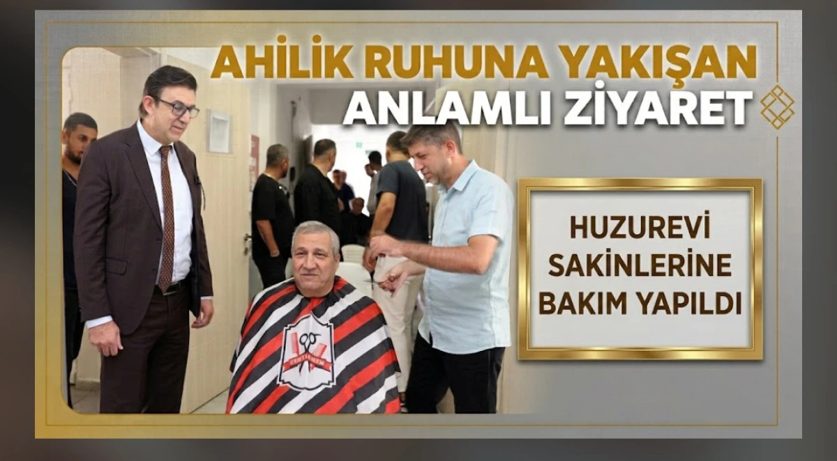 Huzurevi Sakinlerine Bakım Yapıldı