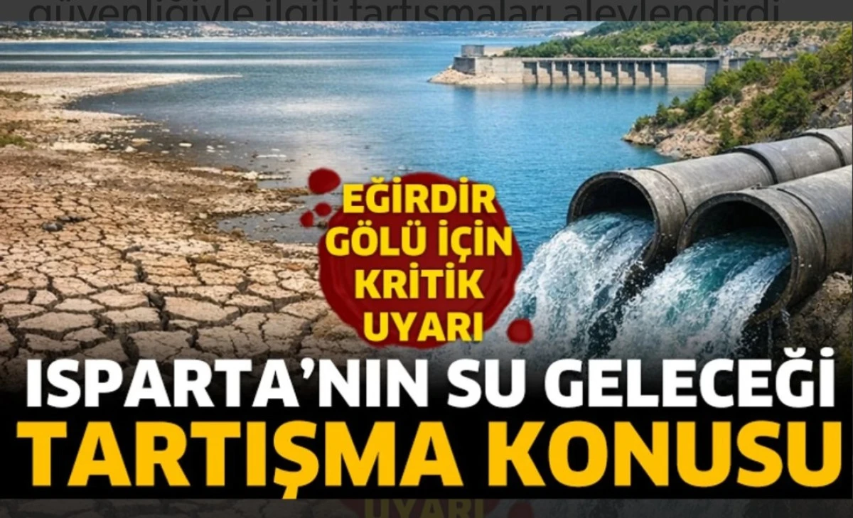 İCME SUYU TARTİSMA KONUSU OLDU