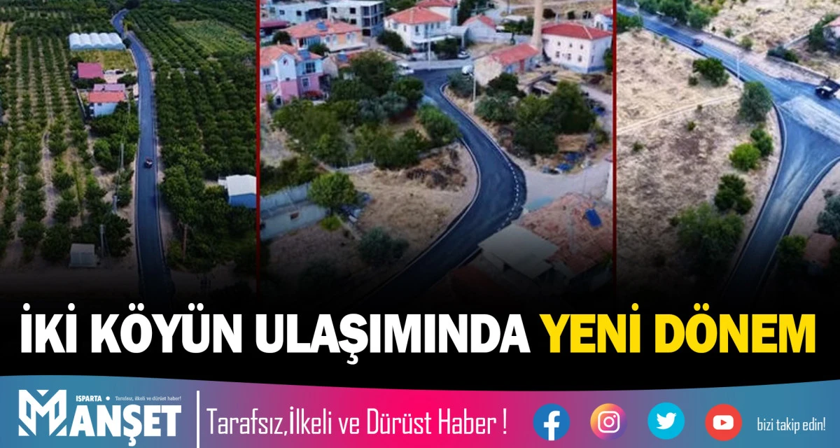 İKİ K&Ouml;Y&Uuml;N ULAŞIMINDA YENİ D&Ouml;NEM: &Ccedil;ALIŞMALAR TAMAMLANDI