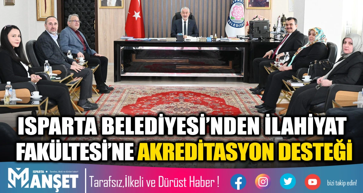 Isparta Belediyesi ve İlahiyat Fak&uuml;ltesi arasında iş birliği protokol&uuml; imzalandı