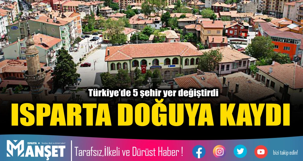 ISPARTA DOĞUYA KAYDI