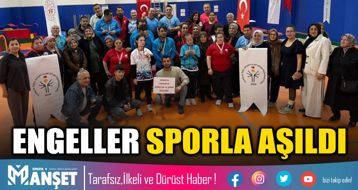 Isparta&rsquo;da &Ouml;zel Sporcuların BOCCE Heyecanı
