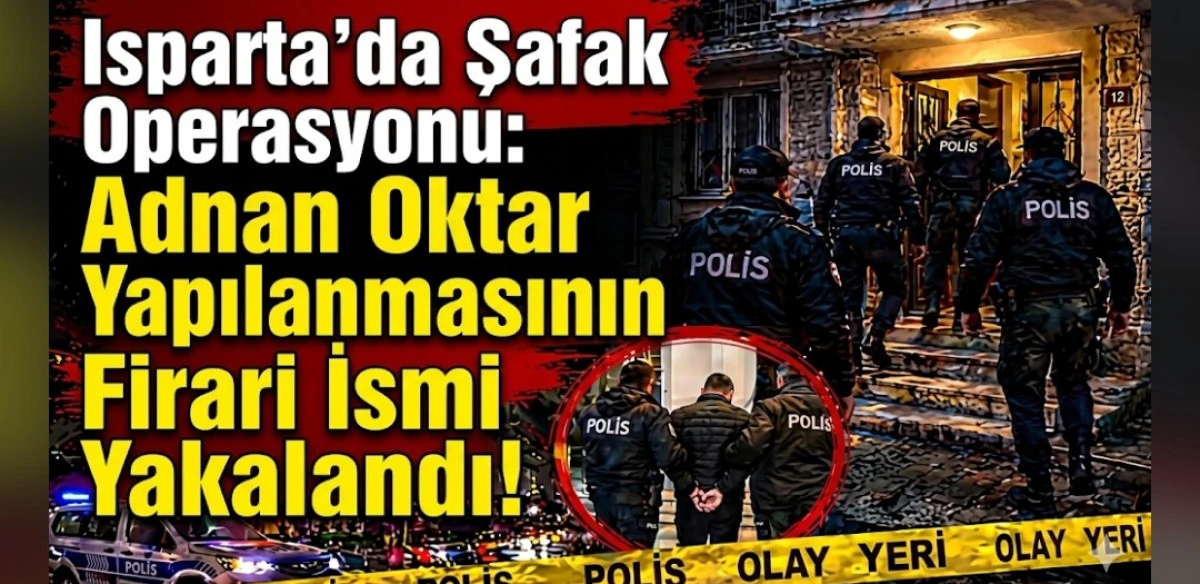 ISPARTA'DA ŞAFAK OPERASYONU