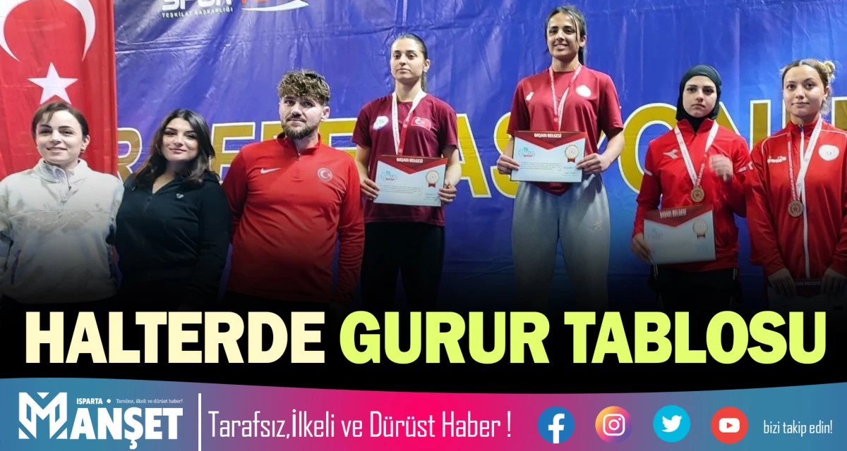 ISPARTA&rsquo;NIN HALTERDE GURUR TABLOSU