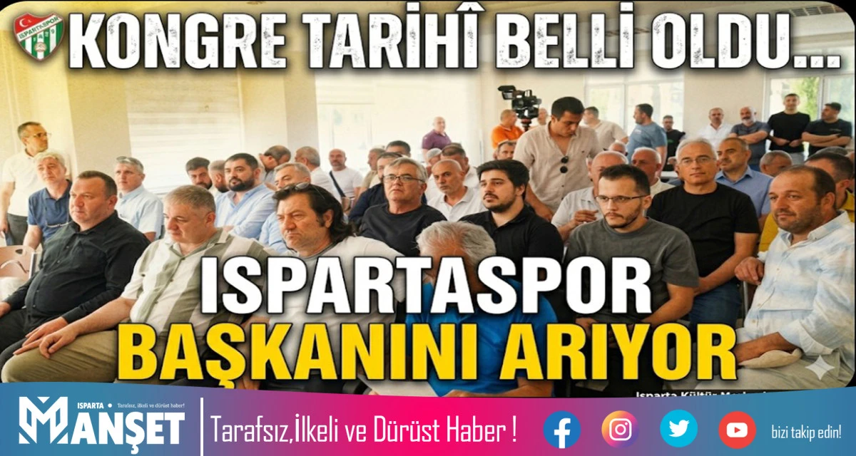 ISPARTASPOR BAŞKANINI ARIYOR