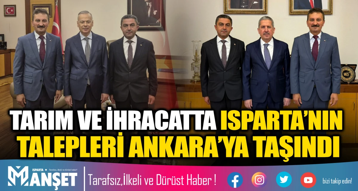 ITB &Uuml;yelerinin Sorunları ve Talepleri Ankara&rsquo;da Bakan Yardımcılarına İletildi
