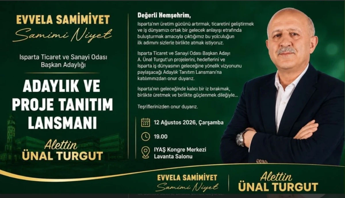 İTSO BAŞKAN ADAYI