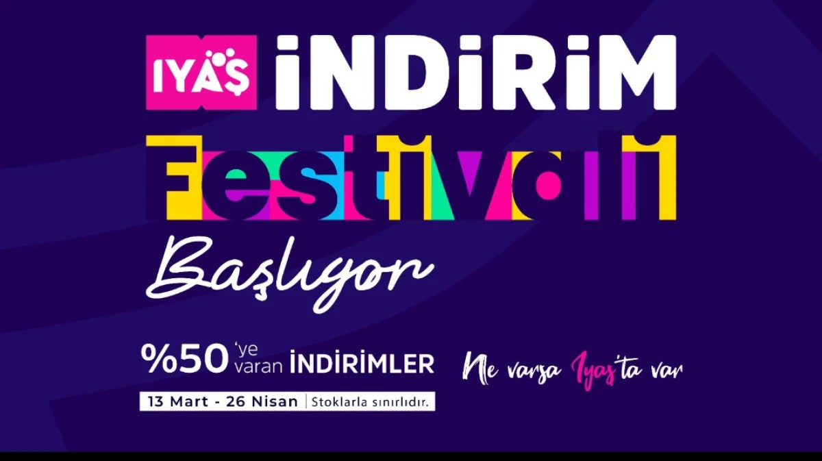 İYAS İNDİRİM FESTİVALİ