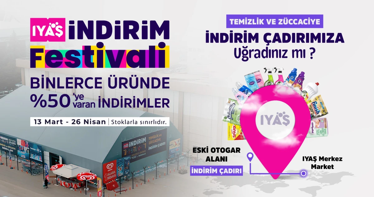 İYAS İNDİRİM FESTİVALİ