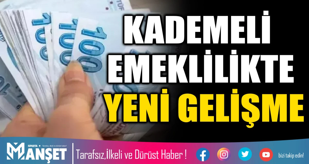 Kademeli emeklilikte yeni gelişme