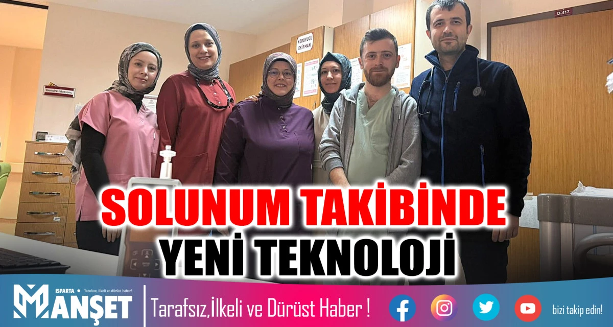 Kapnografi cihazıyla solunum yetmezliği hastalarına daha etkili tedavi