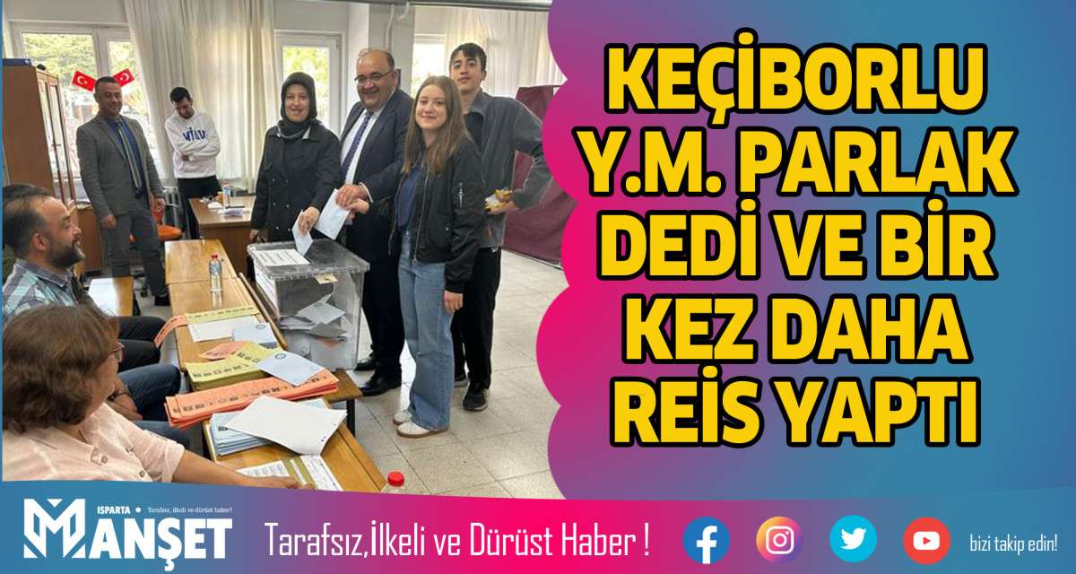 KEÇİBORLU'DA PARLAK GÜVEN TAZELEDİ