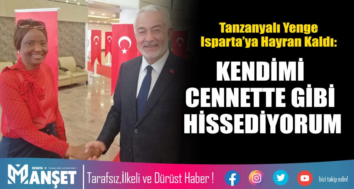 KENDİMİ CENNETTE GİBİ HİSSEDİYORUM