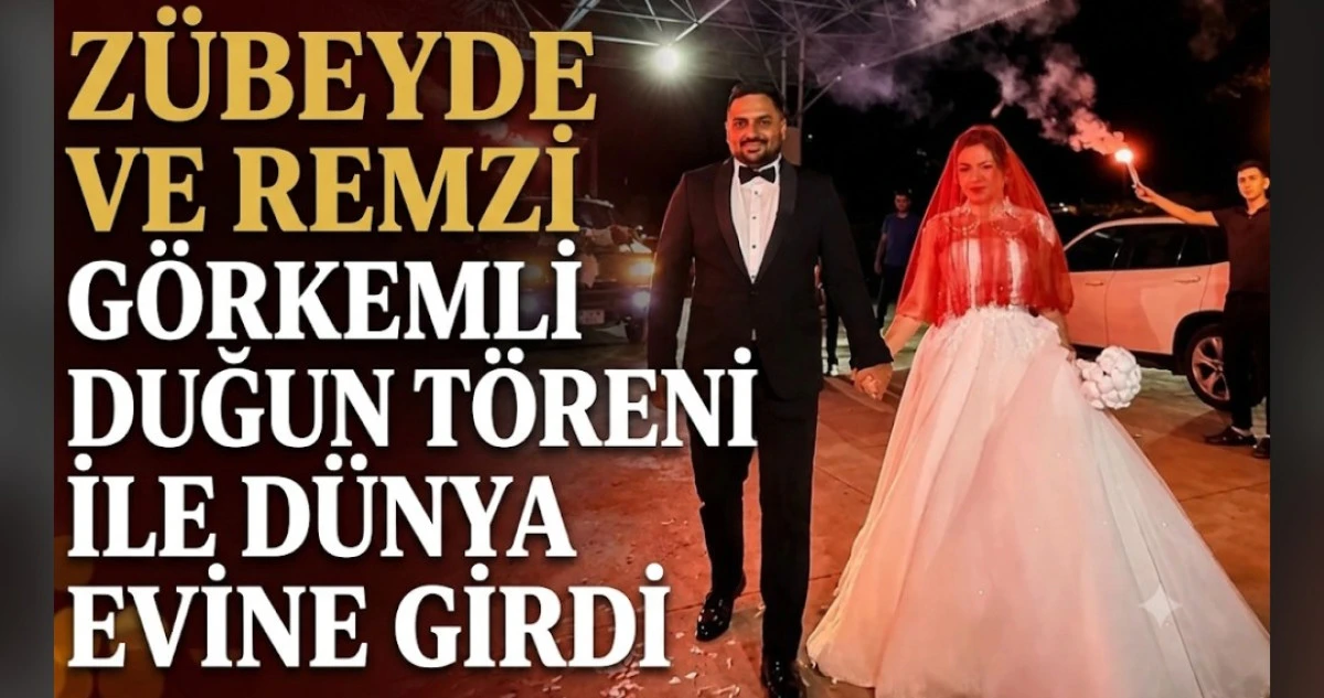 KESMEN AİLESİNİN MUTLU G&Uuml;N&Uuml;! REMZİ VE Z&Uuml;BEYDE D&Uuml;NYAEVİNE GİRDİ