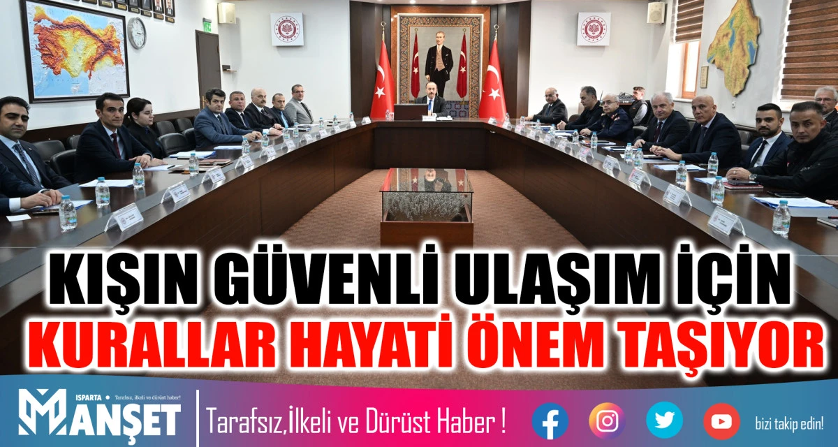 KIŞIN GÜVENLİ ULAŞIM İÇİN  KURALLAR HAYATİ ÖNEM TAŞIYOR