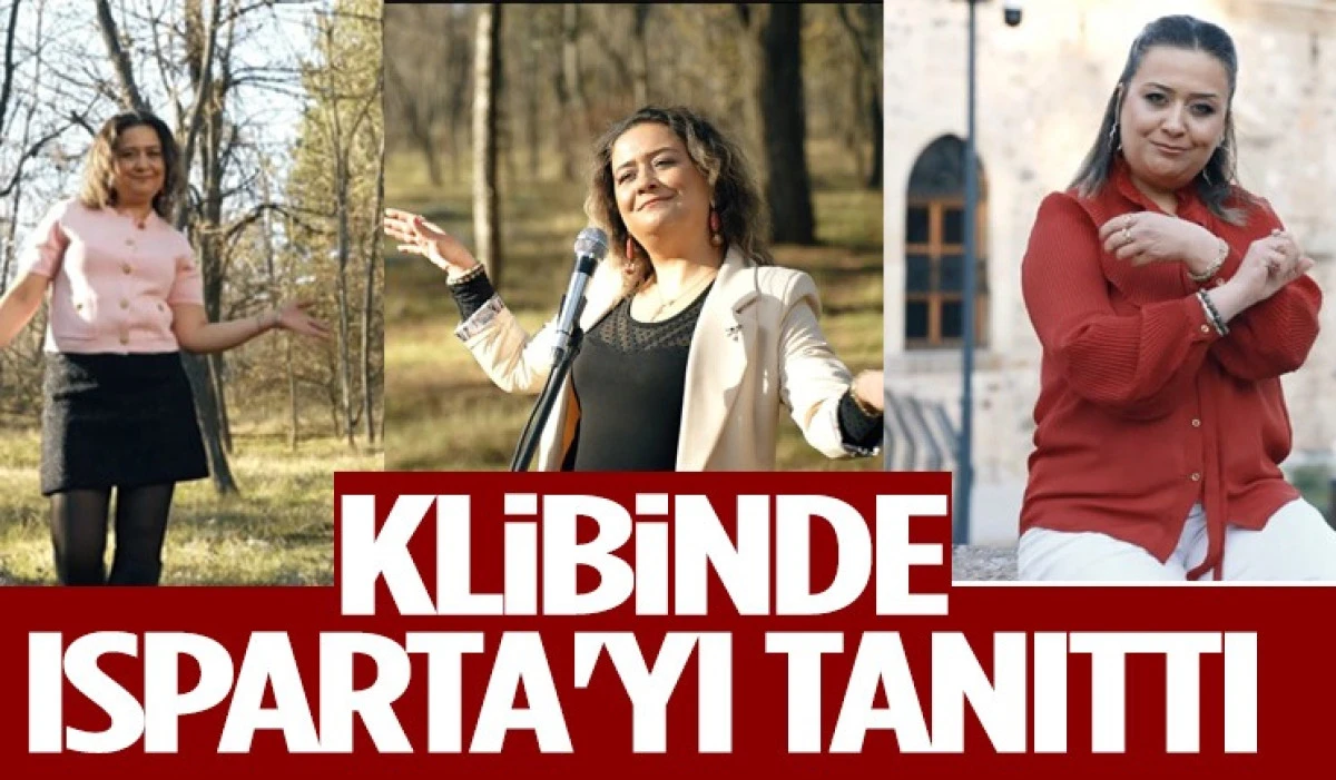 KLİBİNDE İSPARTA'Yİ TANITTI 