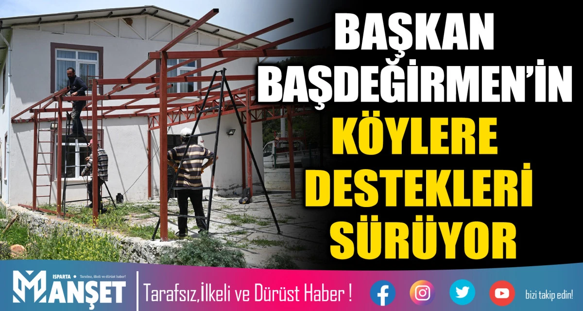 &ldquo;K&ouml;y&uuml;m&uuml;z i&ccedil;in yapılan bu destek bizim i&ccedil;in &ccedil;ok kıymetli&rdquo;