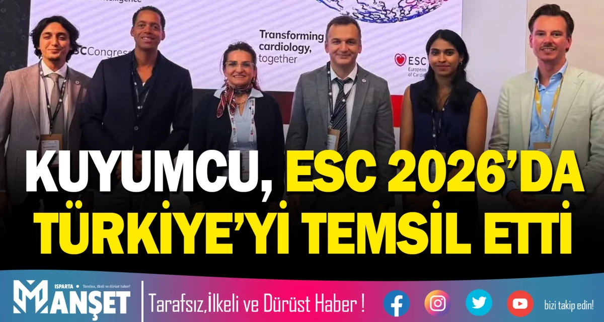 KUYUMCU, ESC 2026&rsquo;DA T&Uuml;RKİYE&rsquo;Yİ TEMSİL ETTİ