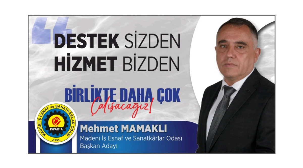 Maden iş odası başkan adayi
