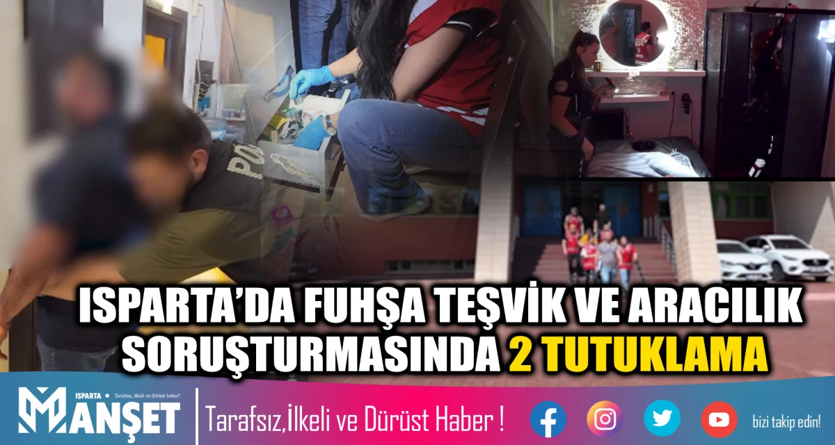 Masaj Salonlarına Y&ouml;nelik Operasyonda 2 Kişi Cezaevine G&ouml;nderildi