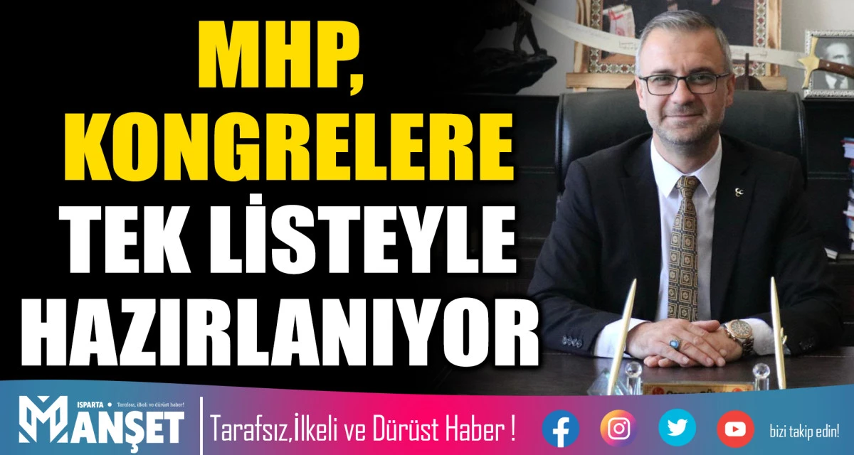 MHP, KONGRELERE TEK LİSTEYLE HAZIRLANIYOR