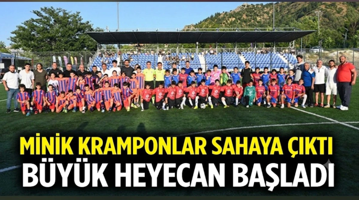 MİNİK KRAMPONLAR SAHAYA &Ccedil;IKTI