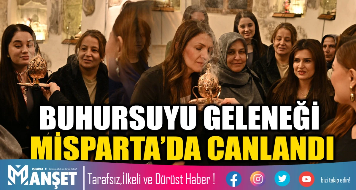 MİSPARTA KOKU M&Uuml;ZESİ&rsquo;NDE 8 MART D&Uuml;NYA KADINLAR G&Uuml;N&Uuml; İLE TARİH, KOKU VE GELENEK BİRLEŞTİ
