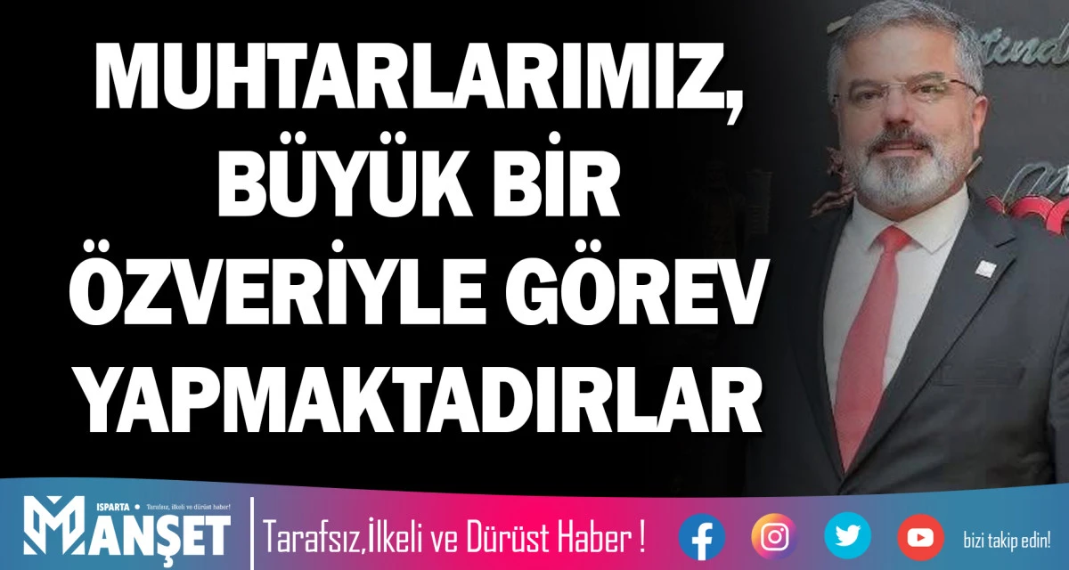 MUHTARLARIMIZ, B&Uuml;Y&Uuml;K BİR &Ouml;ZVERİYLE G&Ouml;REV YAPMAKTADIRLAR