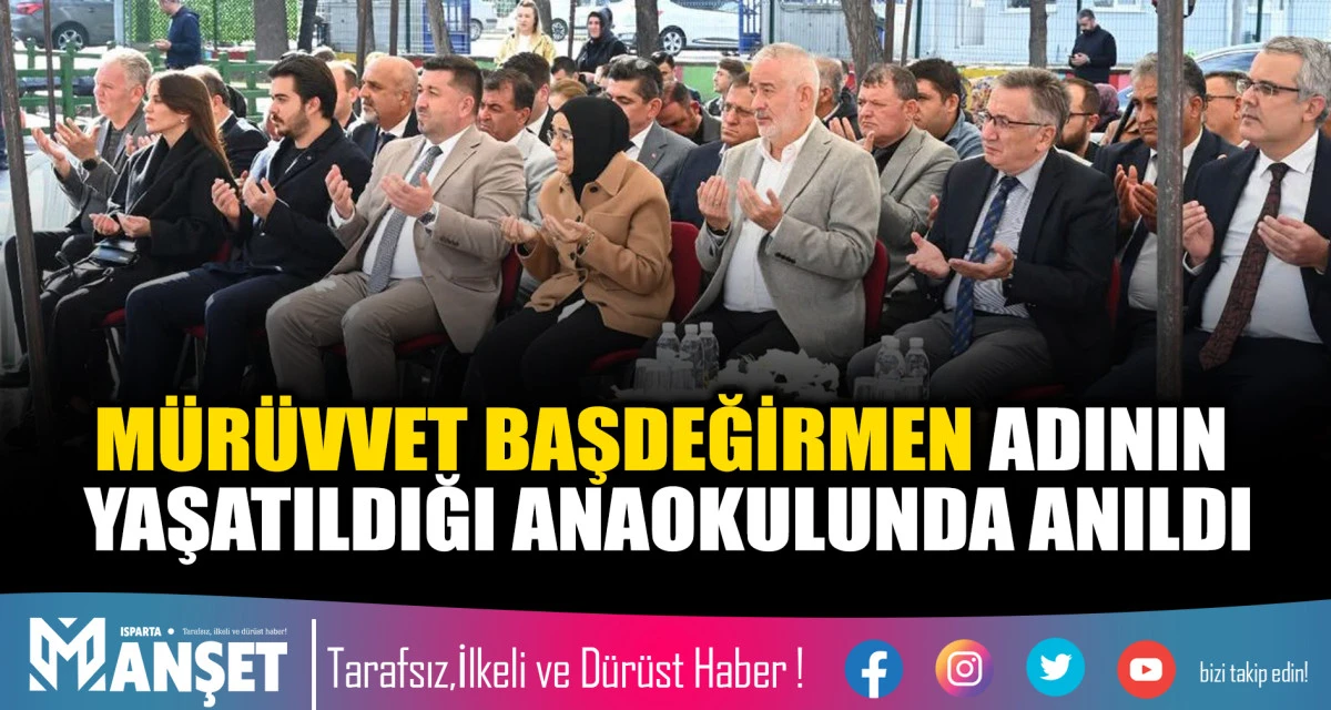 Mürüvvet Başdeğirmen Adının Yaşatıldığı Anaokulunda Anıldı