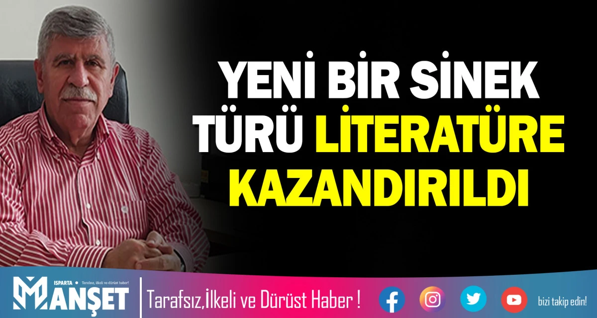 &Ouml;ĞRETİM &Uuml;YESİ YENİ BİR SİNEK T&Uuml;R&Uuml;N&Uuml; LİTERAT&Uuml;RE KAZANDIRDI