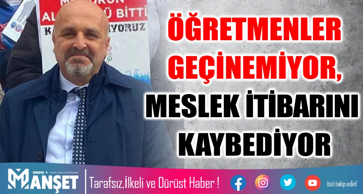 &Ouml;ĞRETMENLER GE&Ccedil;İNEMİYOR, MESLEK İTİBARINI KAYBEDİYOR