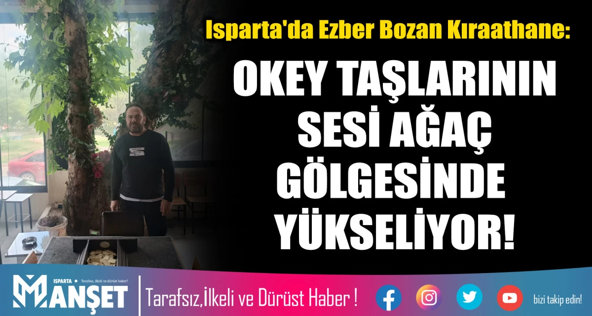 OKEY TAŞLARININ SESİ AĞA&Ccedil; G&Ouml;LGESİNDE Y&Uuml;KSELİYOR!