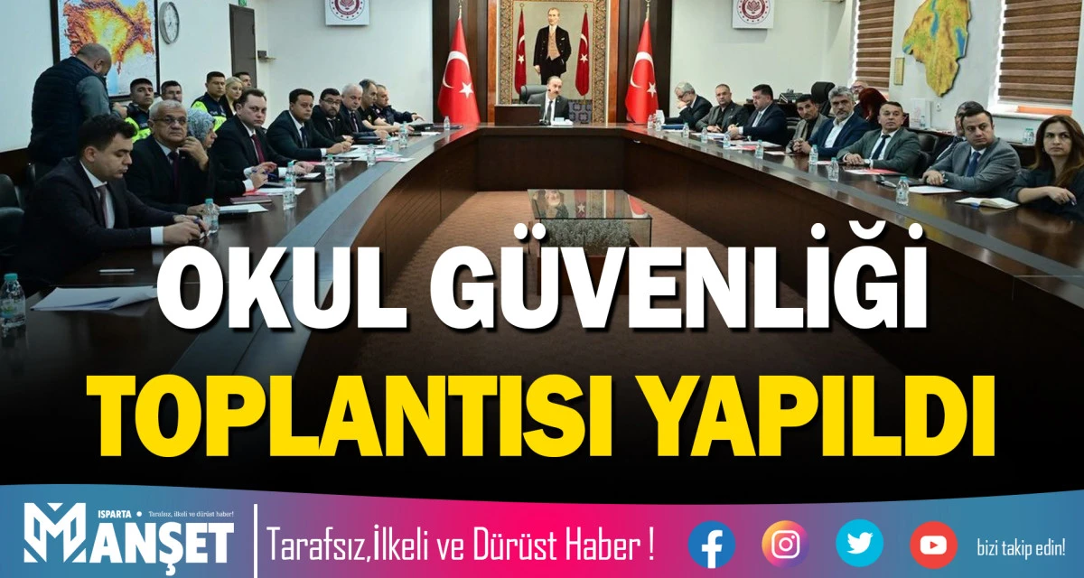 OKUL G&Uuml;VENLİĞİ TOPLANTISI YAPILDI