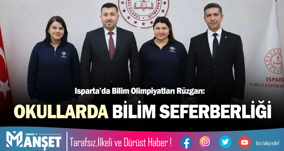 OKULLARDA BİLİM SEFERBERLİĞİ