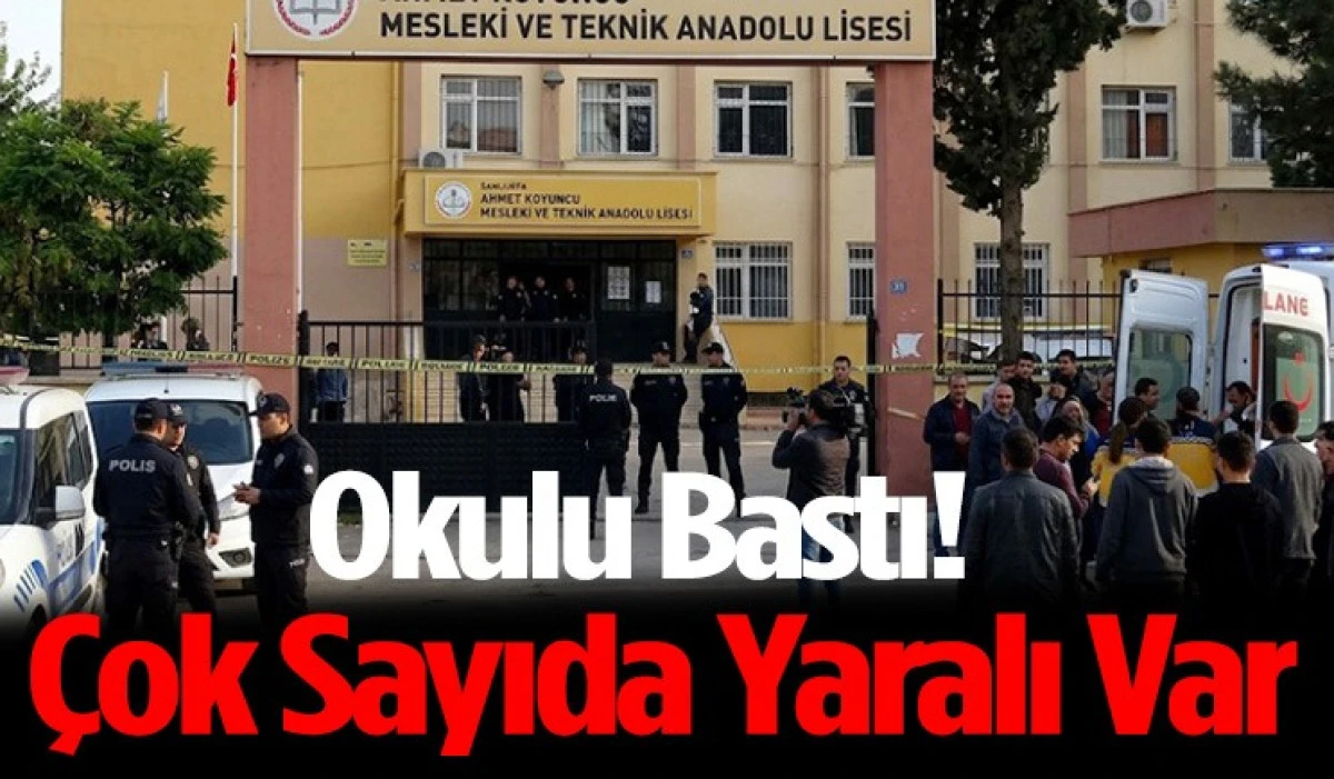 OKULU BASTI &Ccedil;OK SAYIDA YARALI VAR