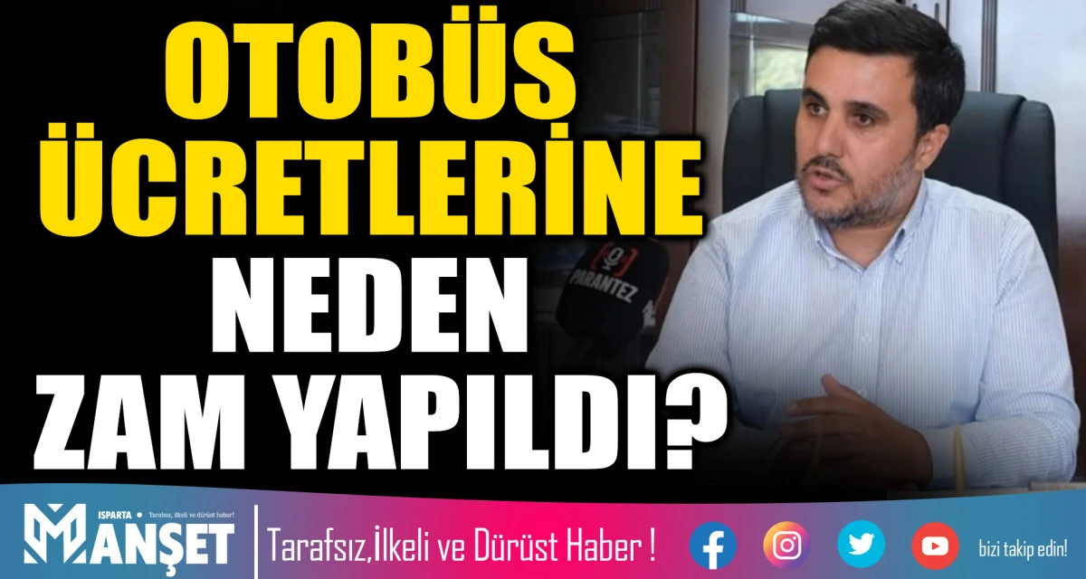 OTOB&Uuml;S &Uuml;CRETLERİNE NEDEN ZAM YAPILDI?