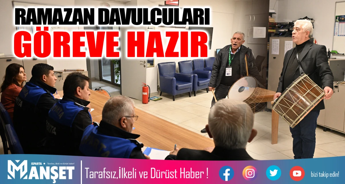 RAMAZAN DAVULCULARI G&Ouml;REVE HAZIR