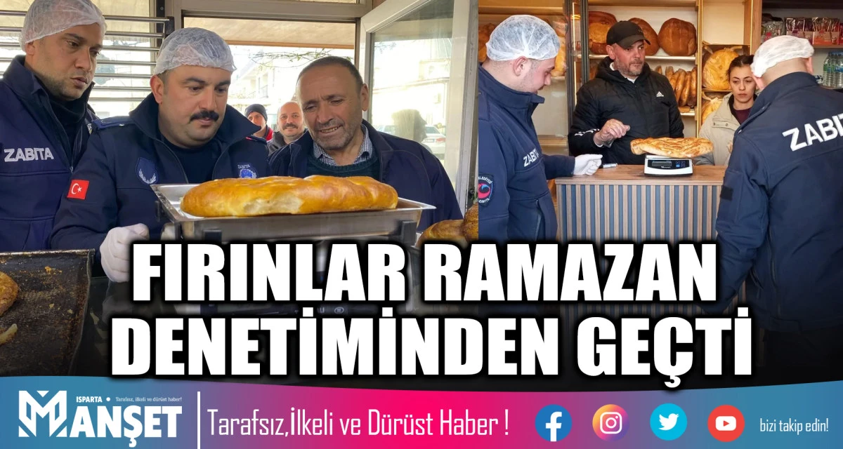 Ramazan&rsquo;da Sağlıklı ve Eksiksiz Pide İ&ccedil;in Denetimler Arttı