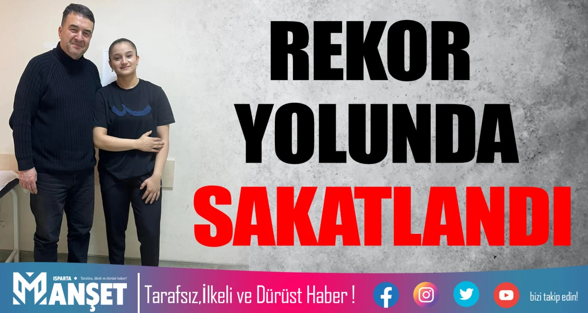 REKOR YOLUNDA SAKATLANDI