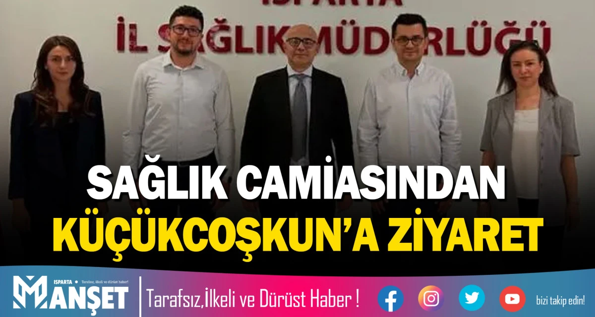 SAĞLIK CAMİASINDAN K&Uuml;&Ccedil;&Uuml;KCOŞKUN&rsquo;A ZİYARET