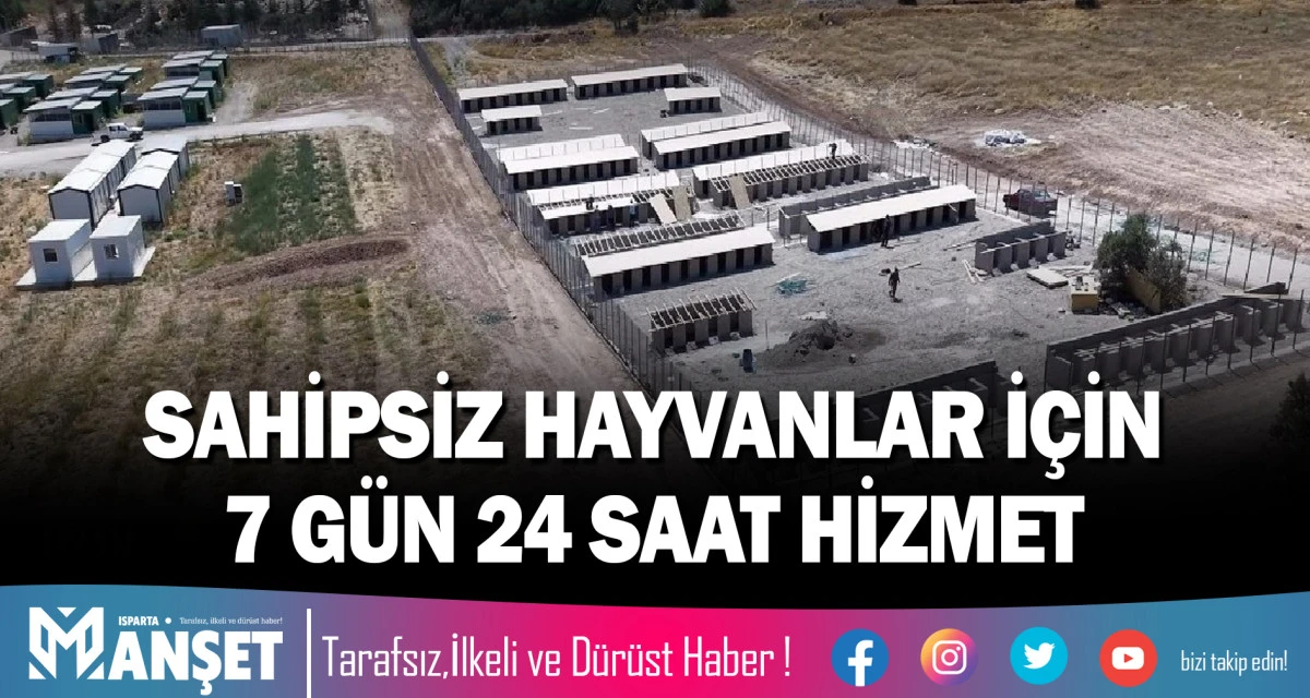 SAHİPSİZ HAYVANLAR İ&Ccedil;İN 7 G&Uuml;N 24 SAAT HİZMET