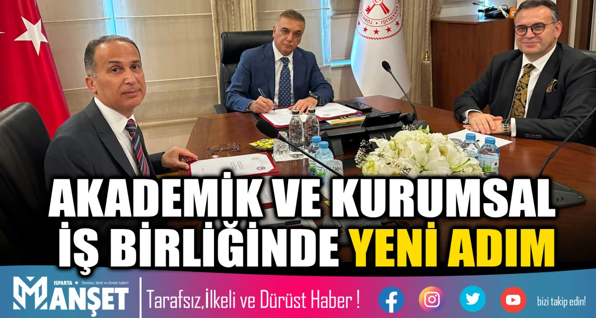 SD&Uuml; ile Hazine ve Maliye Bakanlığı Muhasebat Genel M&uuml;d&uuml;rl&uuml;ğ&uuml; Arasında &Ouml;nemli İş Birliği