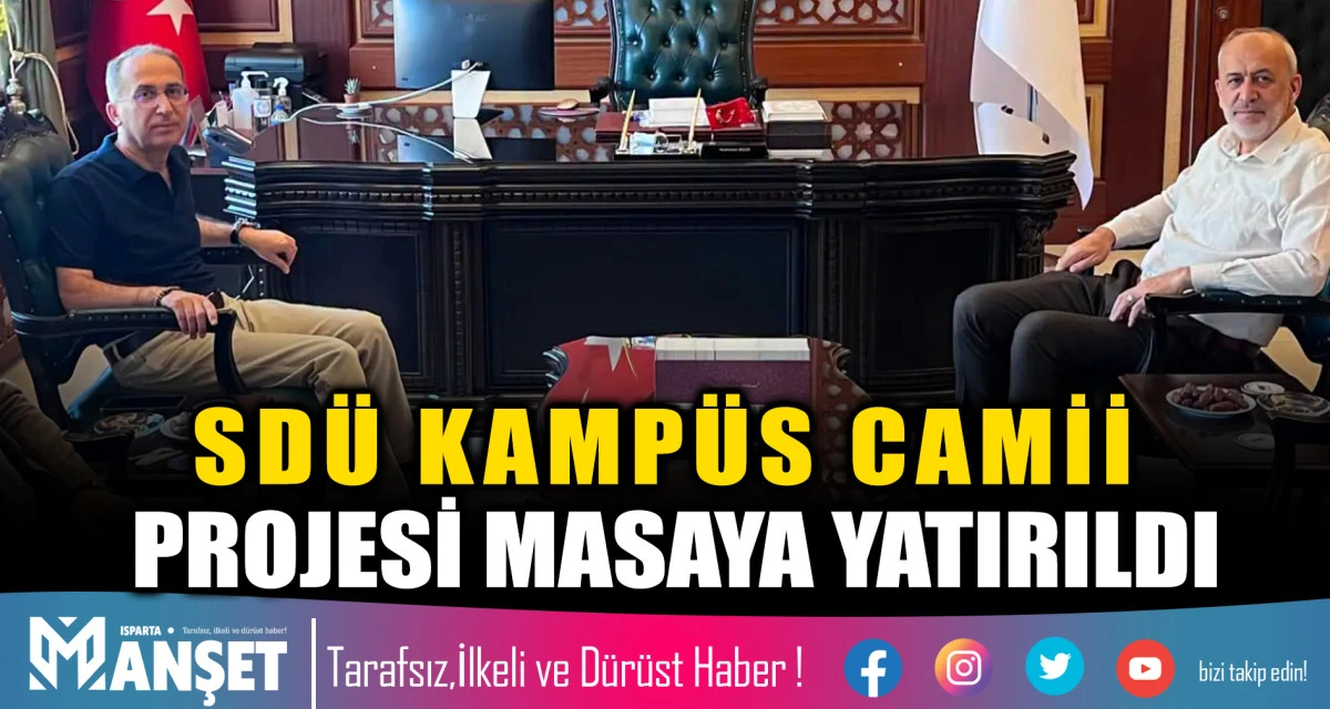 SD&Uuml; Kamp&uuml;s&uuml;ne Yapılacak Cami İ&ccedil;in İstişare Toplantısı