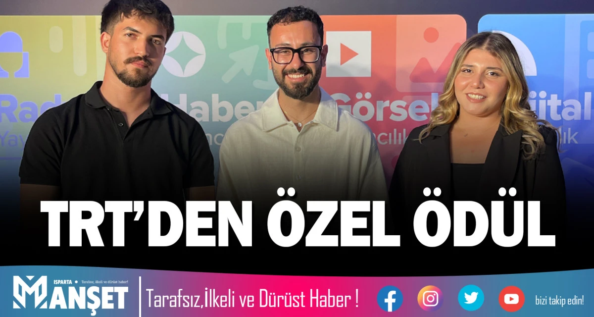 SD&Uuml; &Ouml;ĞRENCİLERİNE TRT&rsquo;DEN &Ouml;ZEL &Ouml;D&Uuml;L