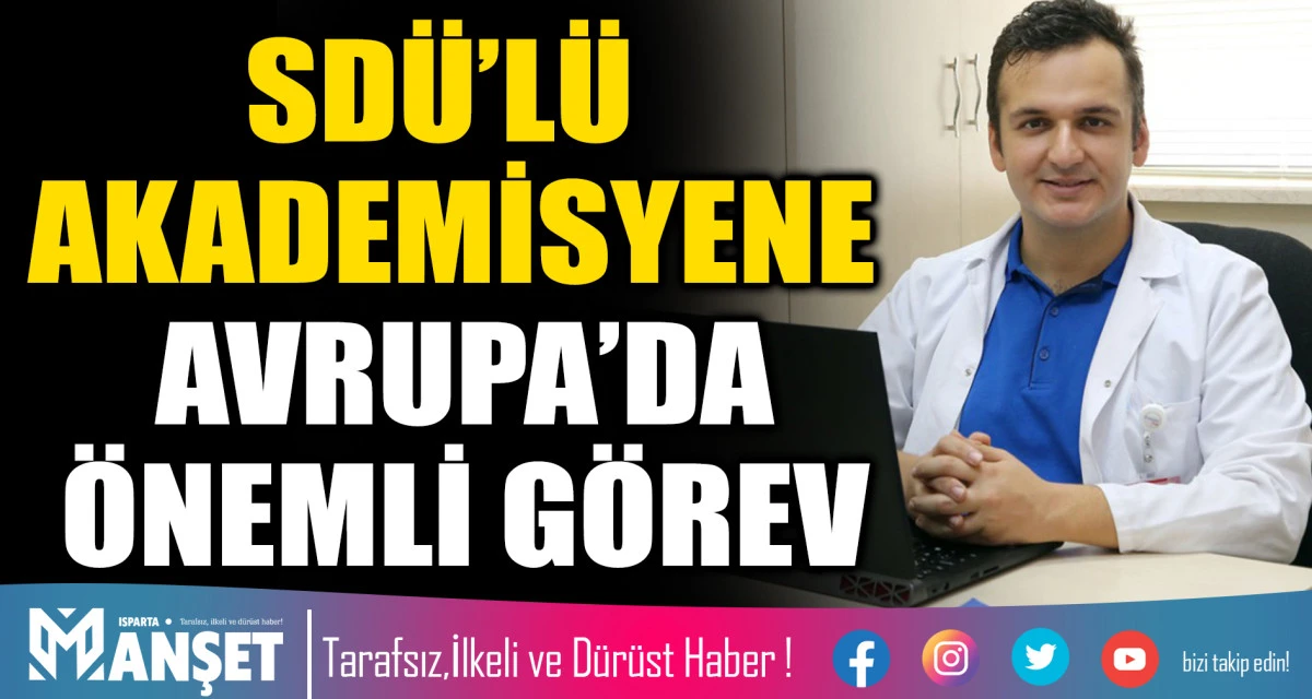 SD&Uuml; &Ouml;ğretim &Uuml;yesi Do&ccedil;. Dr. Mevl&uuml;t Serdar Kuyumcu&rsquo;dan Uluslararası Başarı: Avrupa Kardiyoloji Derneği'nde T&uuml;rkiye'yi Temsil Edecek