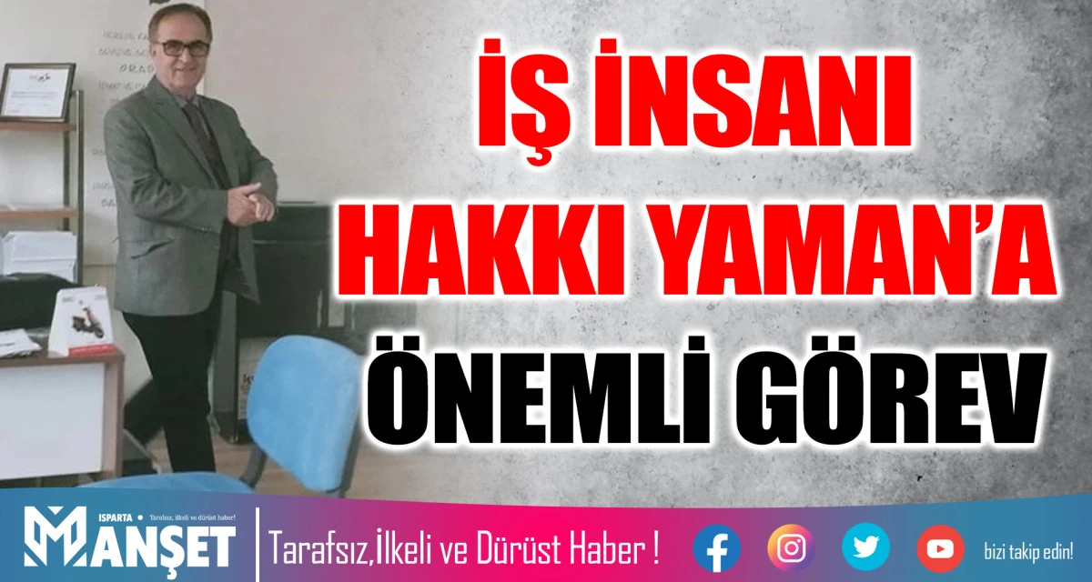 SD&Uuml; YETEM Danışma Kurulu&rsquo;na Yeni İsim: Hakkı Yaman