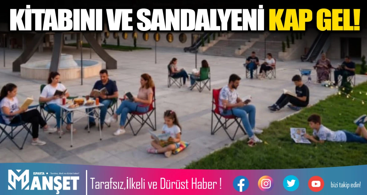 SD&Uuml;&rsquo;de A&ccedil;ık Hava Kitap Okuma Etkinliği D&uuml;zenleniyor