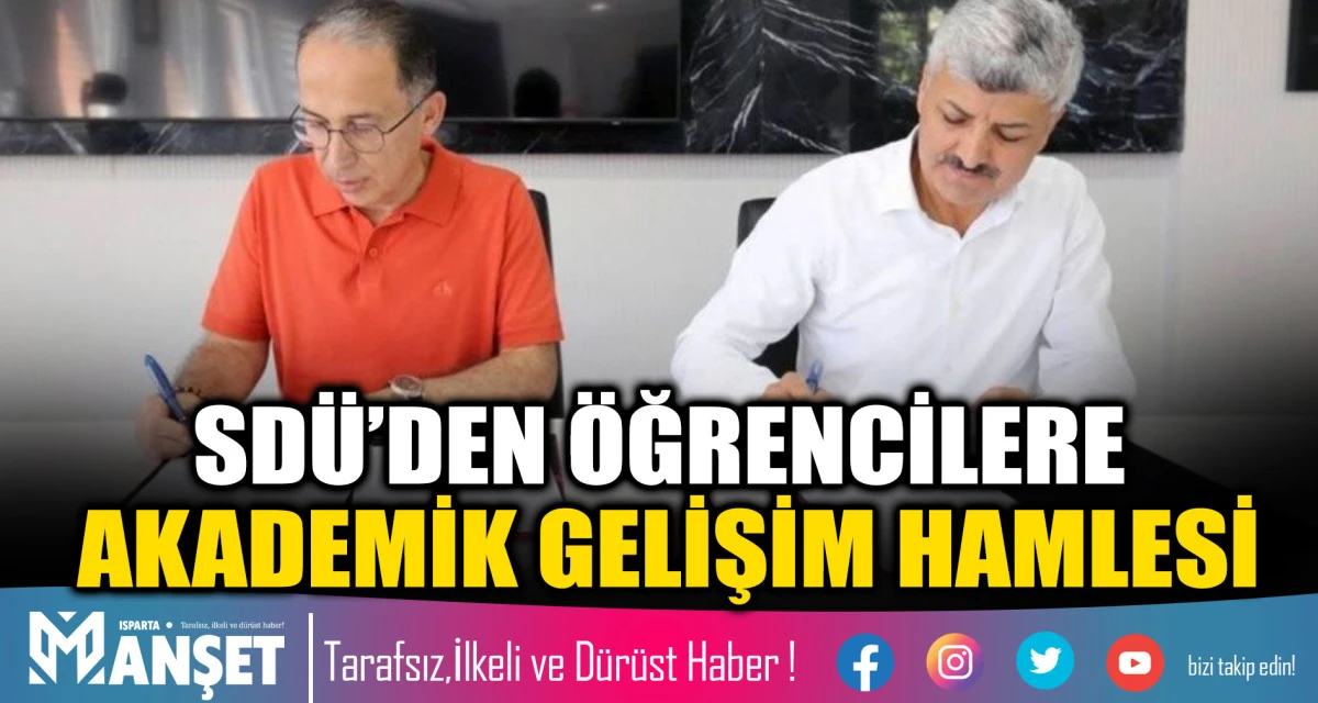 SD&Uuml;&rsquo;DEN &Ouml;ĞRENCİLERE AKADEMİK GELİŞİM HAMLESİ